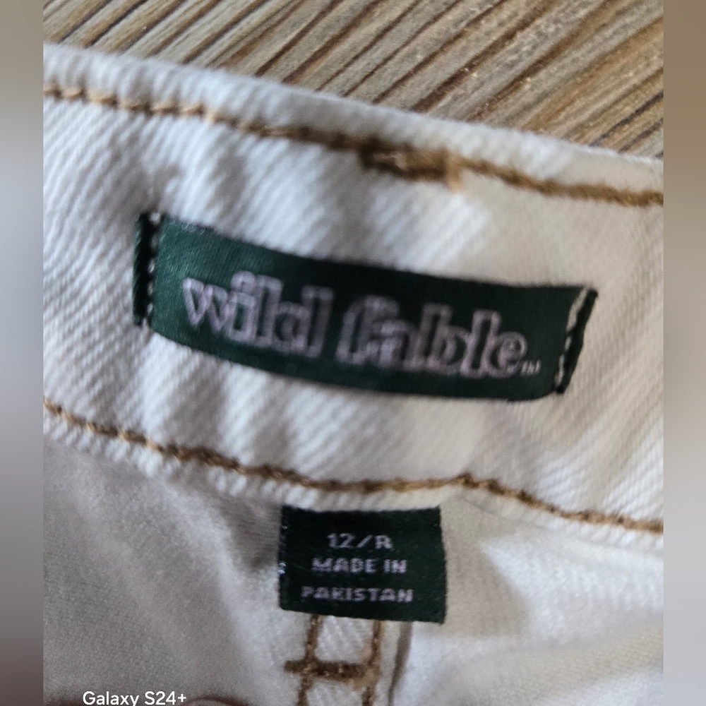 wild fable White Denim Cutoff Shorts - Picture 7 of 12